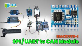 [Output Modules | Communication]SPI/UART to CAN Module BM42D7611-1 #PowerMonitor #Communication
