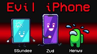 Download the video "NEW Among Us EVIL iPHONE ROLE?! (Funny Mod)"