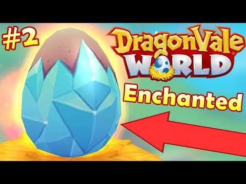 Our First ENCHANTED DRAGON + Lots Of Hatching! - DRAGONVALE WORLD #2
