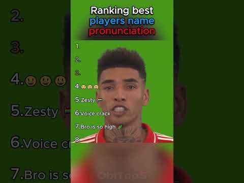 Ranking best premier league players name pronunciation
