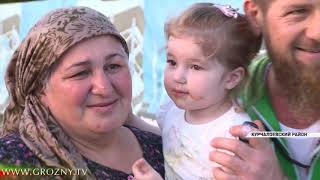 Рамзан Кадыров совершил вечернюю пробежку от родового села Хоси-Юрт до поселка Ойсхара