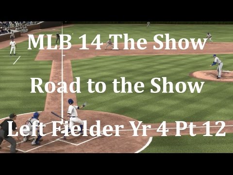 MLB 14 The Show (PS4) Road to the Show Left Fielder Yr 4 - Pt 12