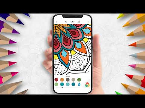 Magic Mandalas: Coloring Pages Video