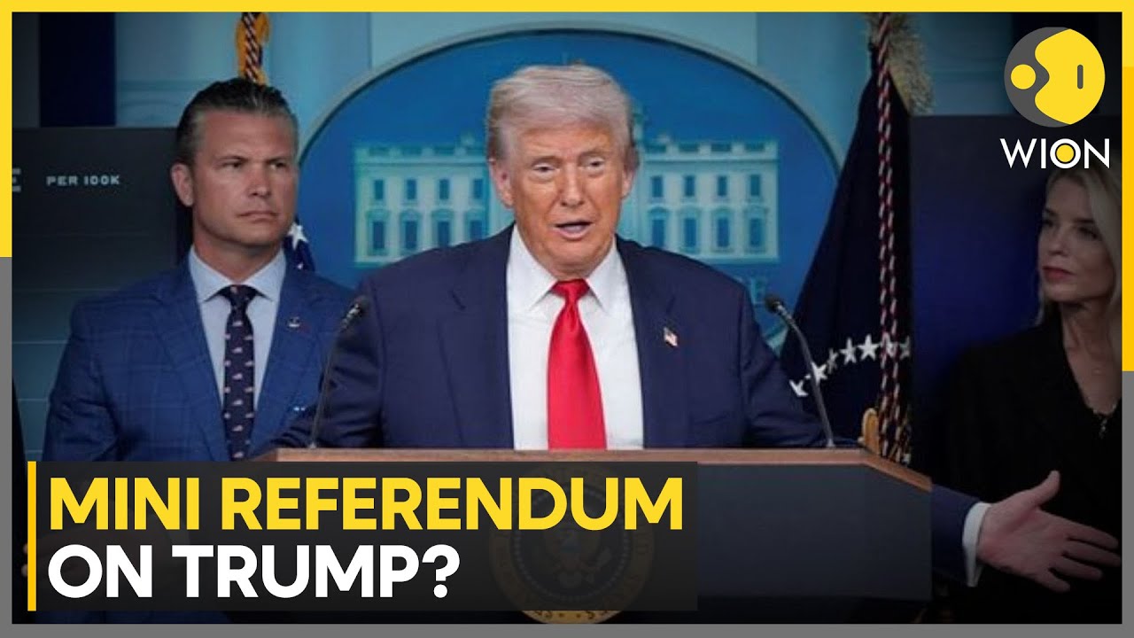 U.S: Four Key State Elections Seen as Test for Trump’s Political Strength | WION