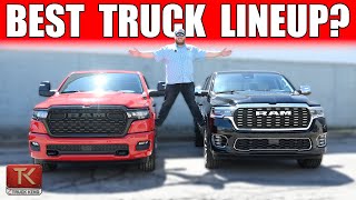 Driving EVERY Truck in the Ram 1500 Lineup to See the Difference - Hurricane 3.0L Over the HEMI V8?