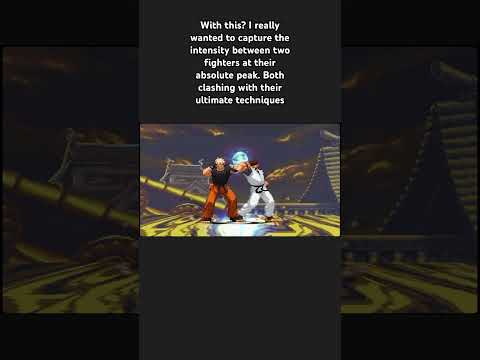 Ryo Sakazaki Vs. Ryu! Two masters who only know the fight! #streetfighter #capcom #snk #ikemengo #2d