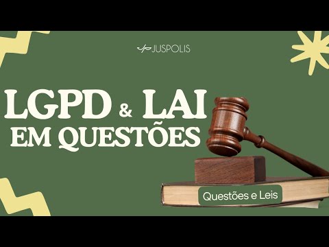 AULÃO de LGPD (13.709/18) e LAI (12.527/11) em QUESTÕES - Professor  Luciano Franco