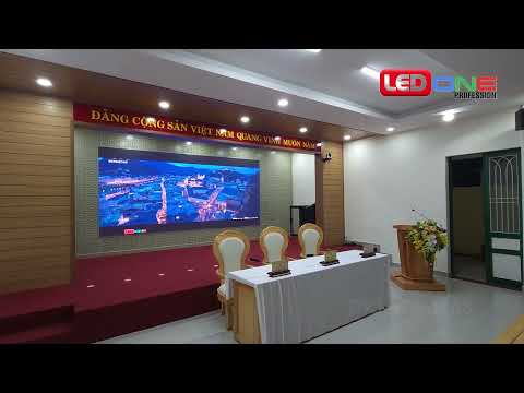 Đảng Ủy Khối Cơ Quan | Ledone lắp đặt dự án thầu màn hình Led GOB P2 đồng bộ ThinkSTV tại phòng Họp