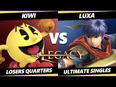 Legacy 2 Top 8 - Kiwi (Pac-Man) Vs. Luxa (Ike) SSBU Ultimate Tournament