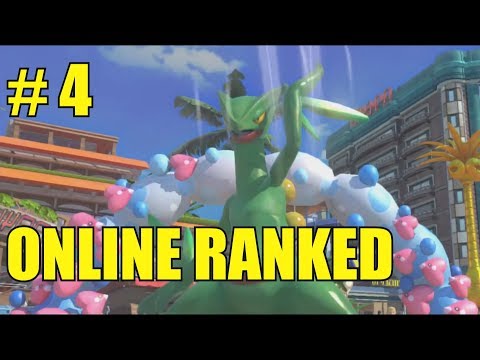 Pokken Tournament DX Ranked Sceptile part 4 Anti-air or Die!