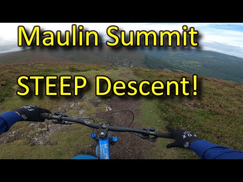 Maulin Summit STEEP! MTB Descent - Wicklow, Ireland