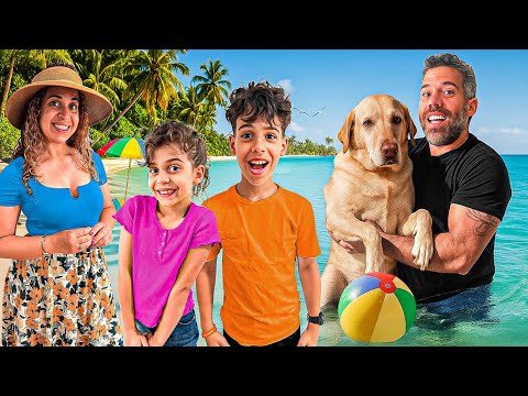 PAPÁ SORPRENDE a LORENZO & DANIELA con un VIAJE a la PLAYA|4PLUSONE