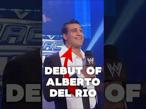 Alberto Del Rio's WWE DEBUT #wwe  #wrestling #shorts