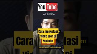 Download lagu CARA MENGATASI EROR PADA VIDEO YOUTUBE #shortsfeed #tutorial #youtube #eror #youtubeshorts #trending mp3