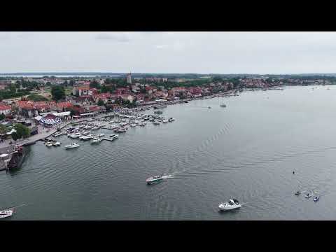 Mikołajki z Drona – Lipiec 2025 | Mazurskie Lato z Lotu Ptaka 🚁🌊