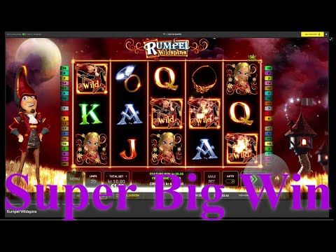 Rumpel Wildspins - Super Big Win, 4 Wilds in the first spin!