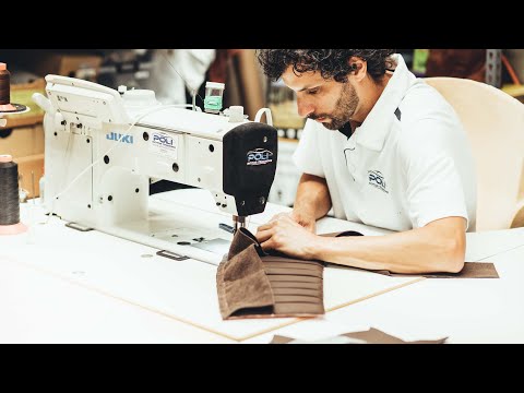 The Italian Trimmer Making Custom Motorcycle Seats