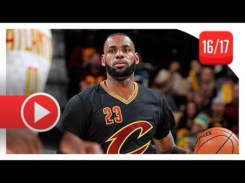 LeBron James Full Highlights vs Hawks (2016.11.08) - 23 Pts, 9 Reb