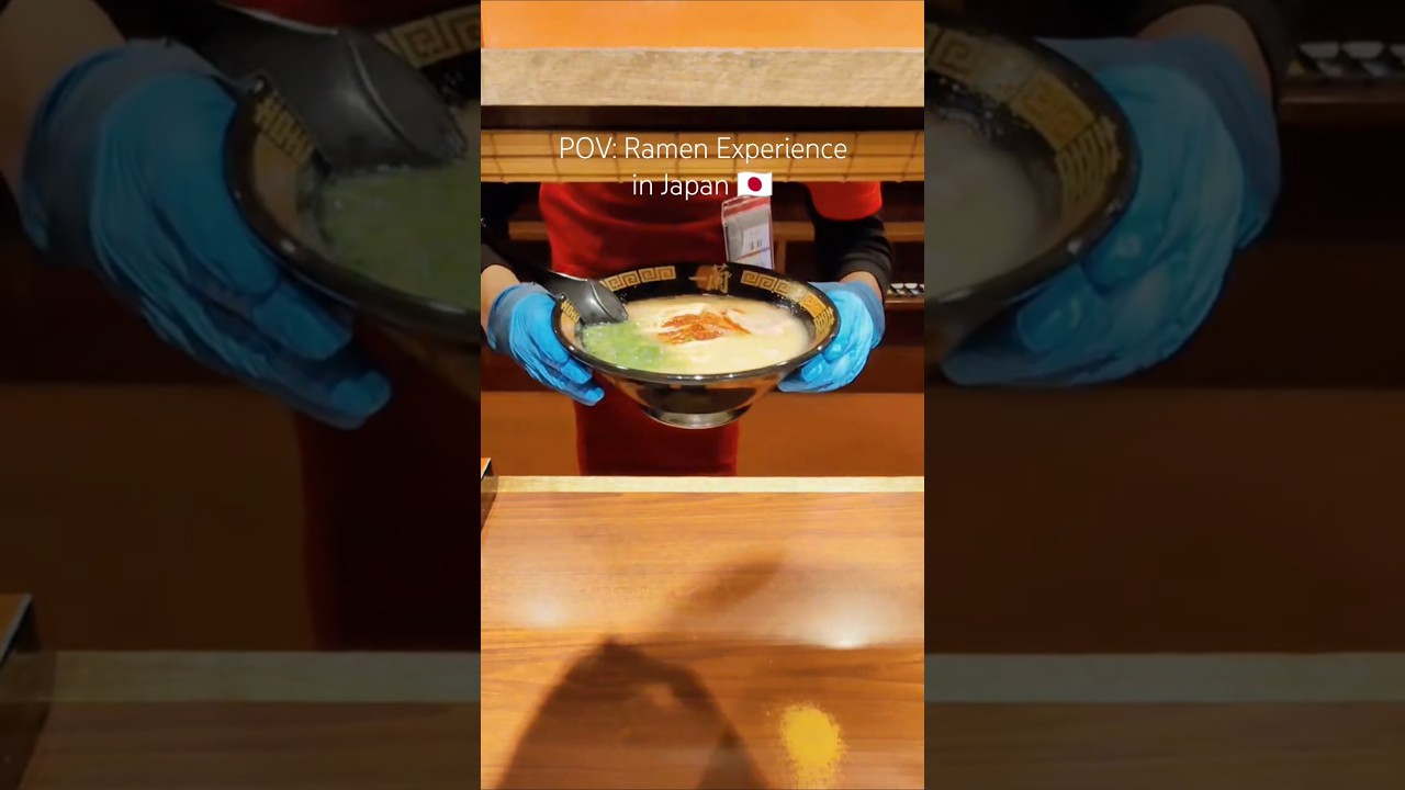 FAMOUS Japanese Food in Tokyo, Japan! 🇯🇵 ICHIRAN RAMEN! 🍜