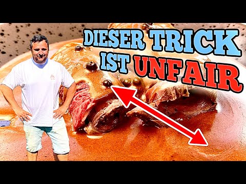 PFEFFERRAHMSAUCE in 10 MINUTEN - DAS KANN JEDER !!! --- Klaus grillt