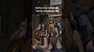 Ace Frehley &amp; Skid Row - &quot;Cold Gin&quot;