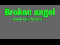 Broken Angel#Karaoke (Arash feat Helena)