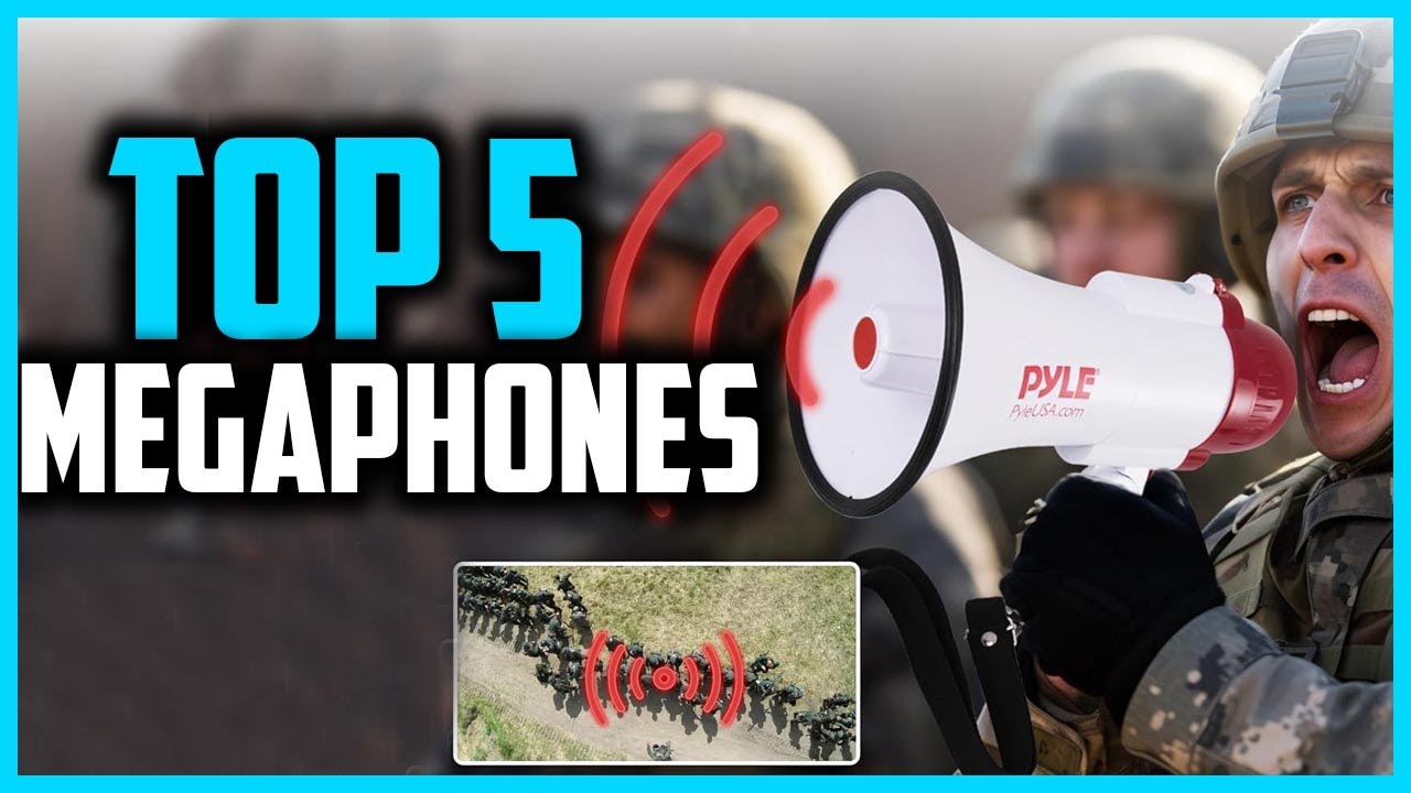 ✅Top 5 Best Megaphones in 2025