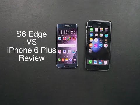Samsung Galaxy S6 Edge vs iPhone 6 plus