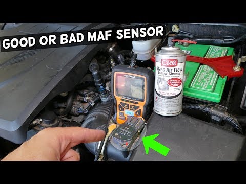 HOW TO KNOW IF MAF SENSOR IS BAD OR GOOD. TEST MASS AIR FLOW SENSOR CODE P0102