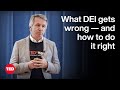 What DEI Gets Wrong And How To Do It Right Paolo Gaudiano TED