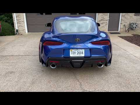 Supra AWE Touring Resonated - Stock DP - Revs