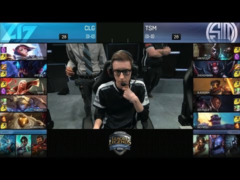 TSM vs CLG Highlights - TEAM SOLOMID vs COUNTER LOGIC GAMING Game 2 NA LCS Week 1 Summer 2016