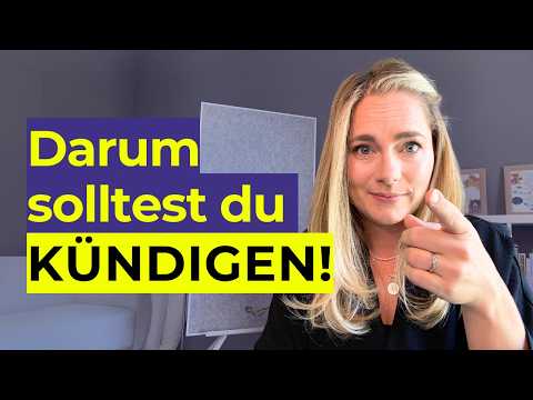 Soll ich meinen Job kündigen? ⚠️ 10 Warnsignale, die du nicht ignorieren darfst!