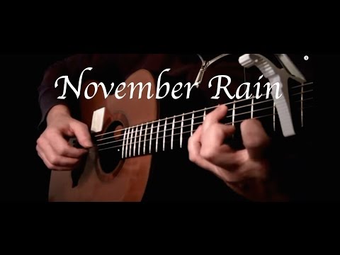 Kelly Valleau - November Rain (Guns N' Roses) - Fingerstyle Guitar