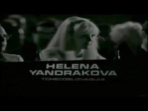 Helena Vondráčková v porotě festivalu v Riu a Karel Gott jako soutěžící (1968)