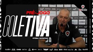 🎙️FALA PROFESSOR | Entrevista pré-jogo, Vitória X Botafogo-PB, com treinador Lisca Lorenzi