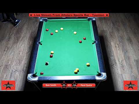 Ben Smith v Paul Quick - Allstars Taunton