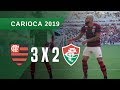 FLAMENGO 3 X 2 FLUMINENSE - GOLS - 24/03 - CAMPEONATO CARIOCA 2019