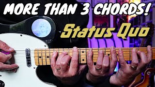 STATUS QUO Drifting Away Guitar Cover (my attempt...)