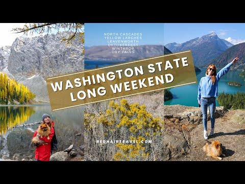 Best Fall Weekend Getaway in Washington State | Yellow Larches, Oktoberfest, Dry Falls, Leavenworth