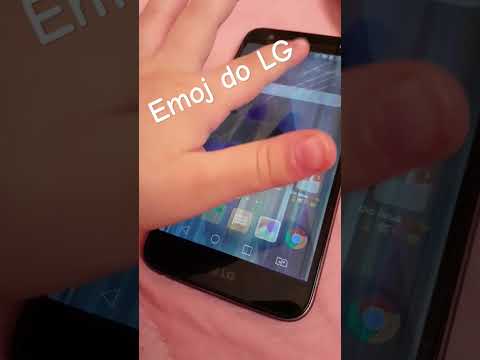 gente eu tô mostrando o emojis para do celular LG#lgcelular