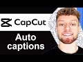 How To Add Auto Captions in Capcut PC - Quick Guide