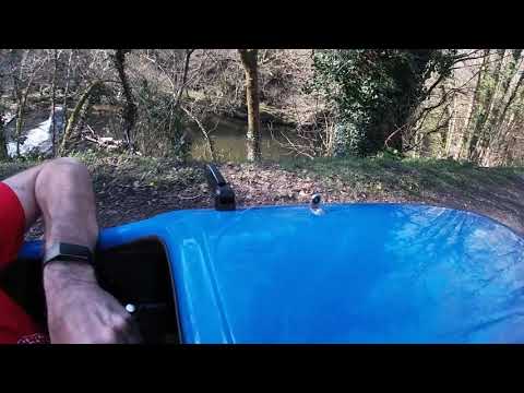 Velomobile on the Camel Trail Cornwall