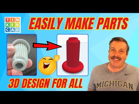 Easy 3D Printing: From Image to Object with Tinkercad CAD for Everyone!