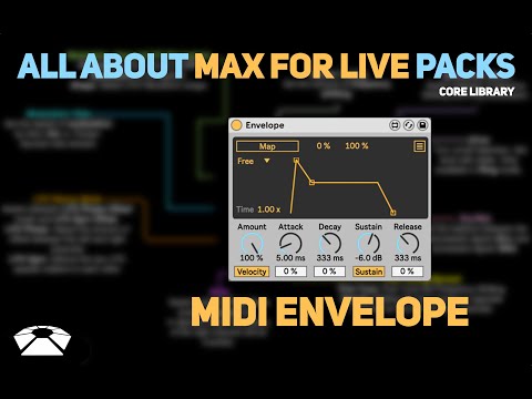 All About Max for Live Packs - MIDI Envelope | Core Library
