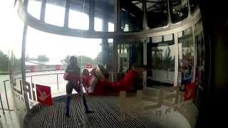 preview picture of video 'Indoor skydiving - iFly Singapore on Sentosa Island (GoPro HD)'