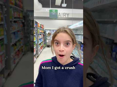 She got a crush… #crush #funny #shopping #ootd