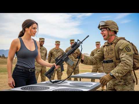 “Try Mine!” She Was Swapping Targets When a SEAL Offered His Rifle and Stepped Back
