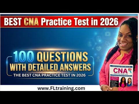 BEST CNA Practice Test 2026 | 100 CNA Exam Questions and Answers with Nurse Eunice