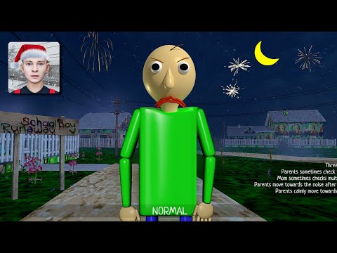 Schoolboy Runaway But It’s Baldi’s Basics Theme! 🔥 | Full Gameplay